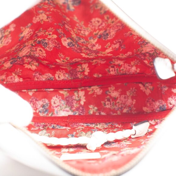 Authentic Gucci White Stripe Leather Trapuntata Handbag - Picture 8 of 12